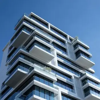 White building